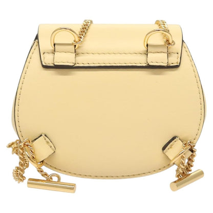 Chloe Drew Crossbody Backpack Leather, BEIGE, LEATHER, Backpack