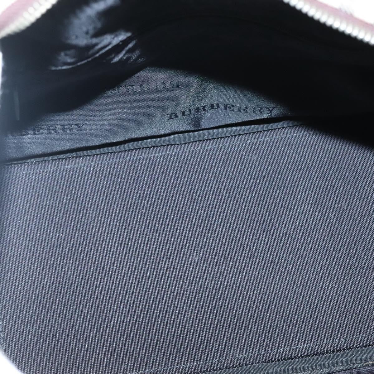 Burberry Nova Check Bowling Bag Canvas, BEIGE, NYLON, Handbag