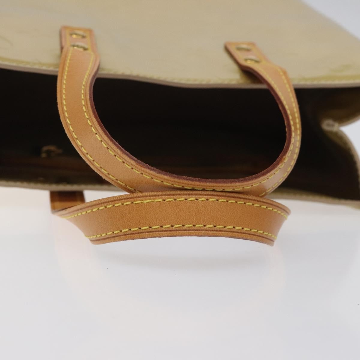 Louis Vuitton Reade Handbag Monogram Vernis, BEIGE, PATENT_LEATHER, Handbag