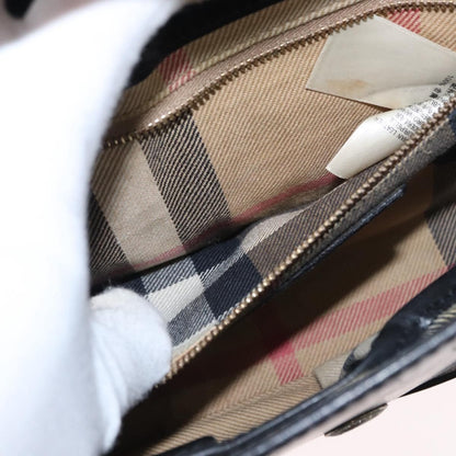 Burberry Bridle Abbott Crossbody Bag Leather, BLACK, LEATHER, Shoulder bag