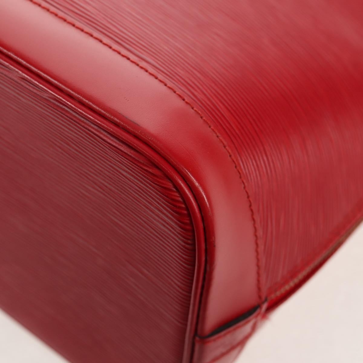 Louis Vuitton Vintage Alma Handbag Epi Leather, RED, LEATHER, Handbag