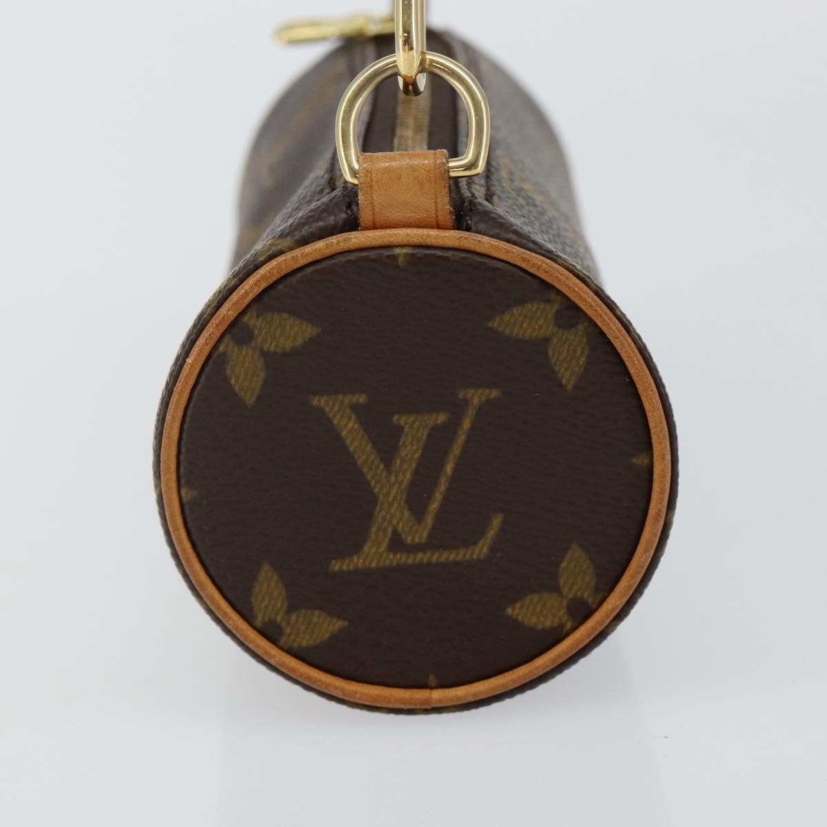 Louis Vuitton Papillon Pochette Monogram Canvas, BROWN, CANVAS, Handbag