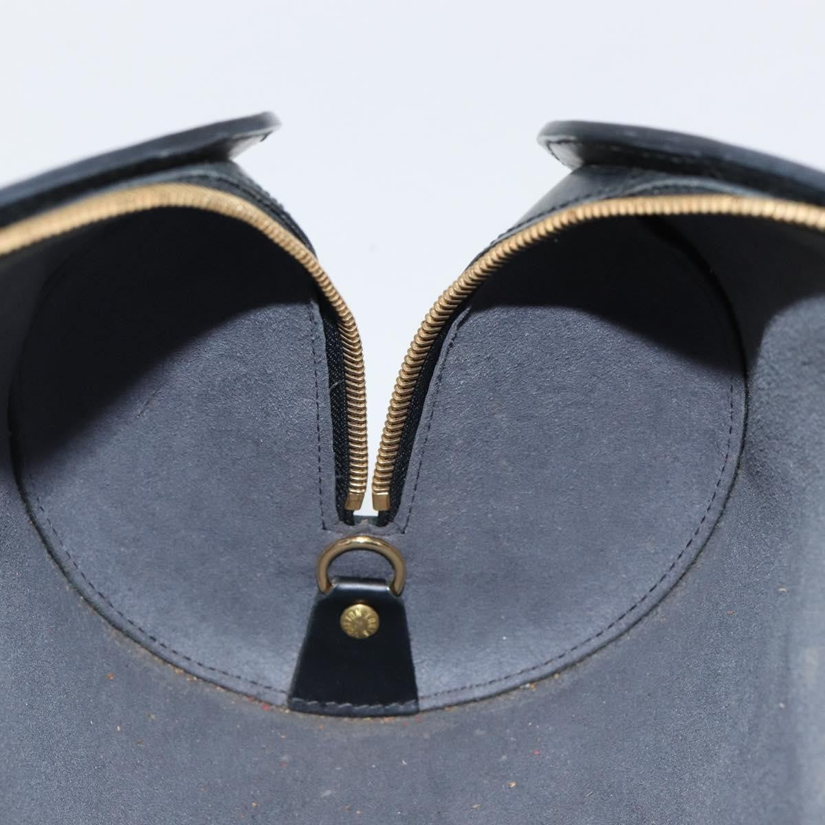 Louis Vuitton Soufflot Handbag Epi Leather, BLACK, LEATHER, Handbag