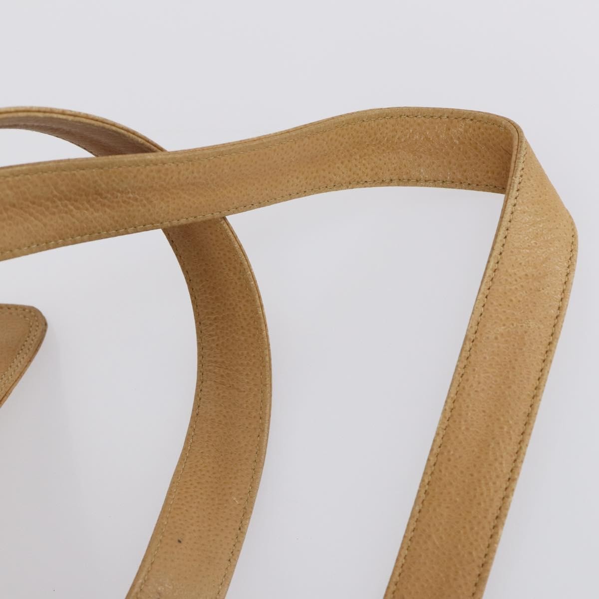 Chanel CC Front Pocket Backpack Leather, BEIGE, LEATHER, Backpack