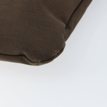 Prada Logo Flat Messenger Canvas, BROWN, CANVAS, Shoulder bag