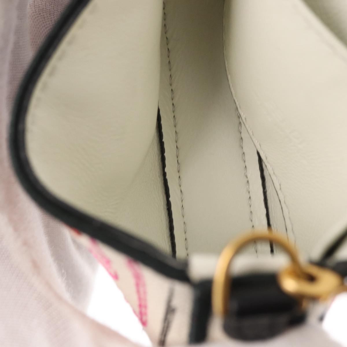 Fendi Chain Baguette Charm Bag Zucca Canvas, MULTICOLOUR, CANVAS, Clutche & pouche