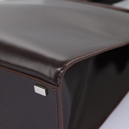 Celine Handbag Leather, BROWN, LEATHER, Handbag