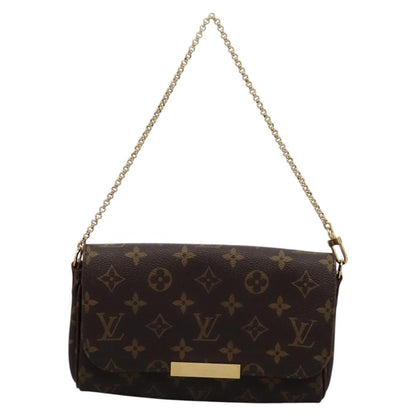 Louis Vuitton Favorite Handbag Monogram Canvas, BROWN, CANVAS, Shoulder bag