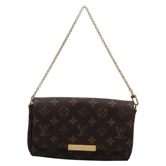 Louis Vuitton Favorite Handbag Monogram Canvas, BROWN, CANVAS, Shoulder bag