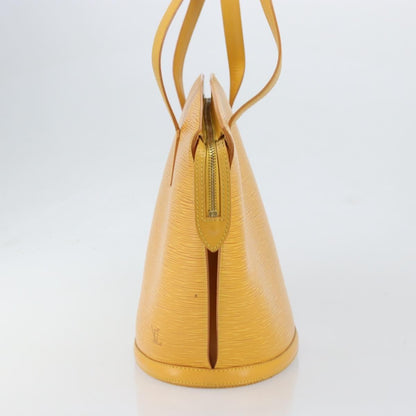 Louis Vuitton Saint Jacques Handbag Epi Leather, YELLOW, LEATHER, Shoulder bag
