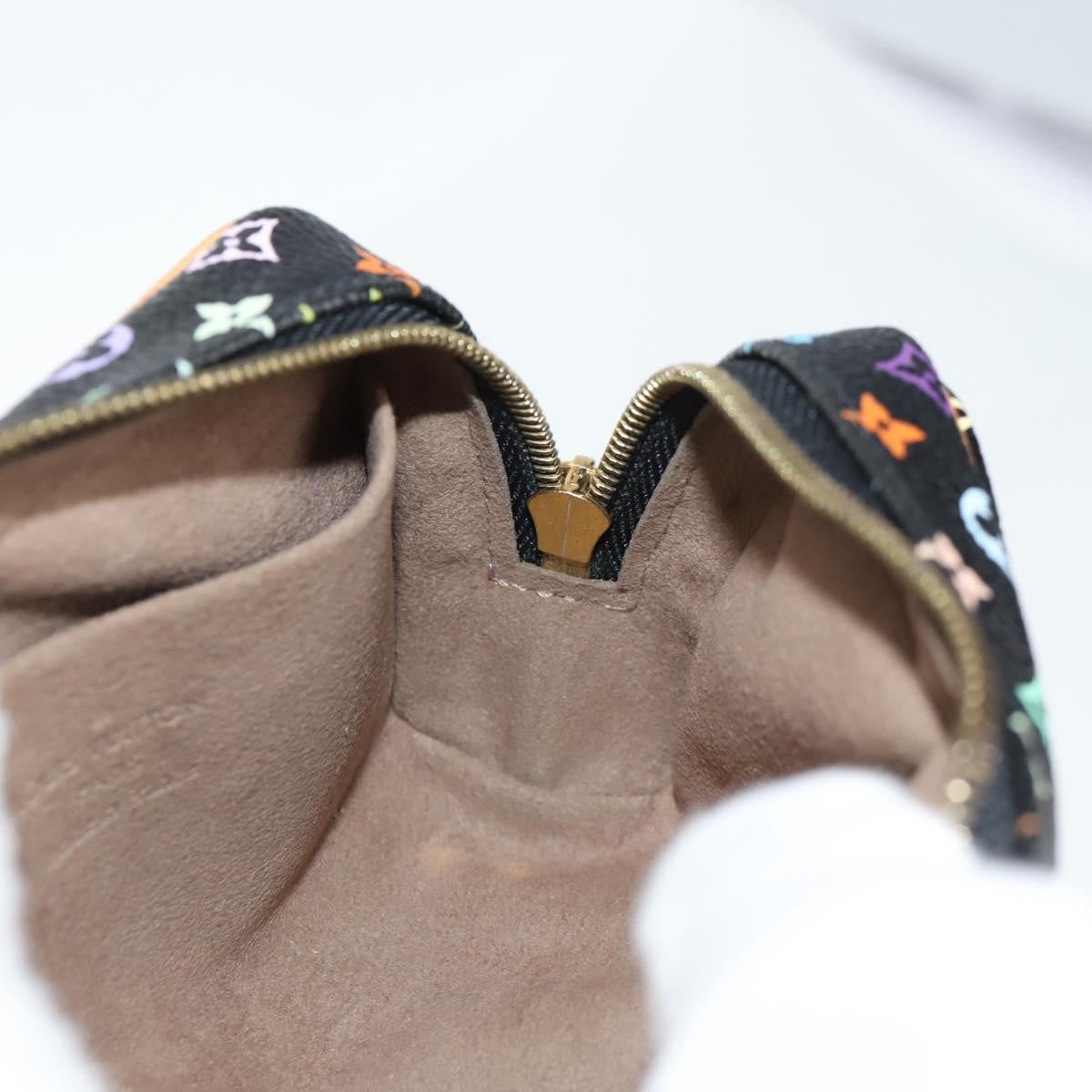 Louis Vuitton Wapity Trousse Pouch Monogram Multicolor, BLACK, CANVAS, Clutche & pouche