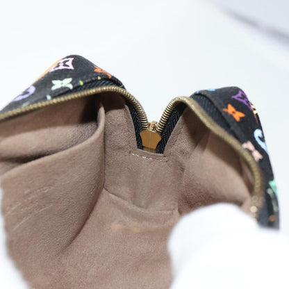 Louis Vuitton Wapity Trousse Pouch Monogram Multicolor, BLACK, CANVAS, Clutche & pouche