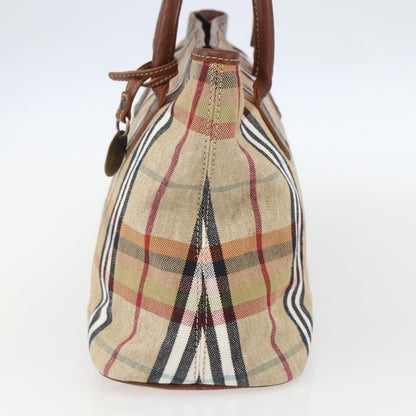 Burberry Nova Check Tote canvas check pattern, BEIGE, CANVAS, Tote bag