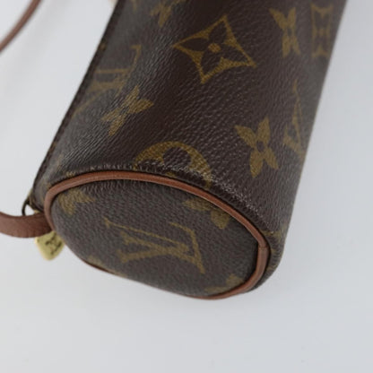 Louis Vuitton Papillon Pochette Monogram Canvas, BROWN, CANVAS, Clutche & pouche