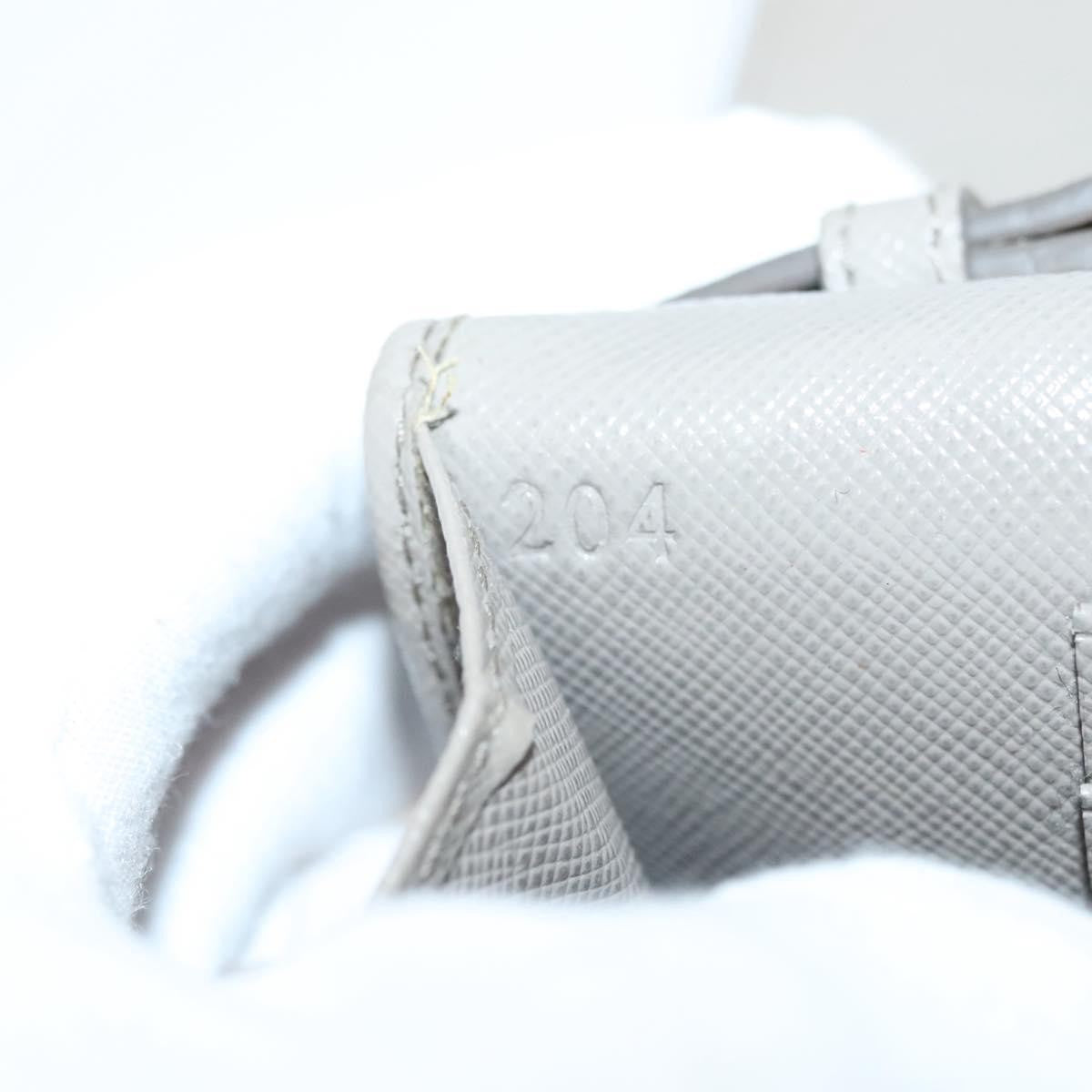 Prada Wallet on Strap Saffiano Leather, BEIGE, LEATHER, Shoulder bag