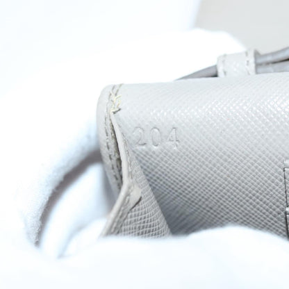 Prada Wallet on Strap Saffiano Leather, BEIGE, LEATHER, Shoulder bag