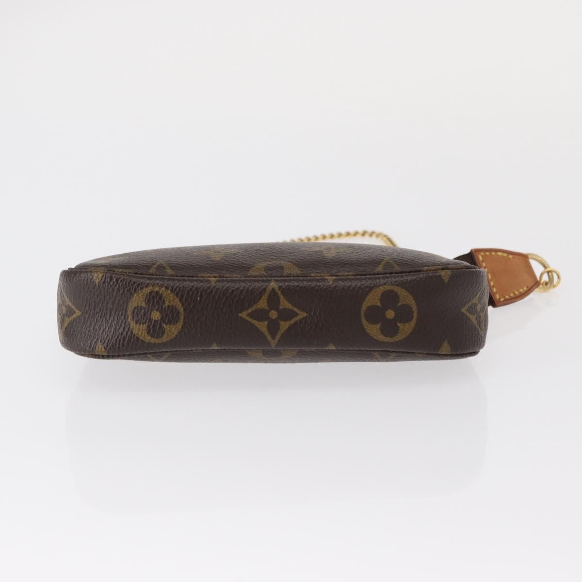 Louis Vuitton Mini pochette accessoires Canvas, BROWN, CANVAS, Clutche & pouche