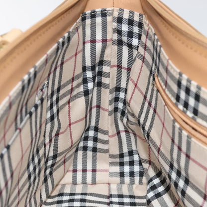 Burberry Vintage Handbag Leather, BEIGE, LEATHER, Handbag