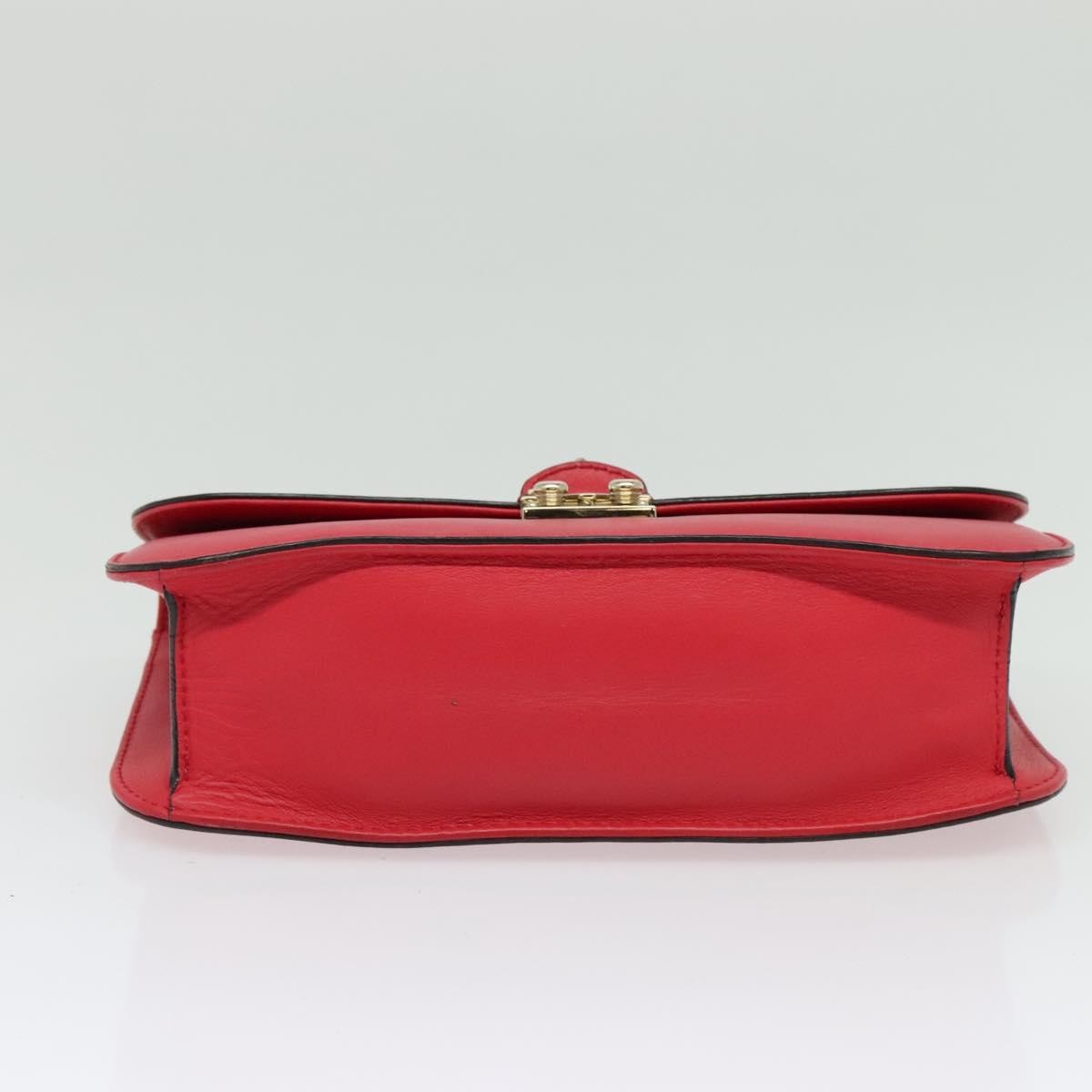 Valentino Garavani Rolling Rockstud Glam Lock Shoulder Bag Leather, PINK, LEATHER, Shoulder bag