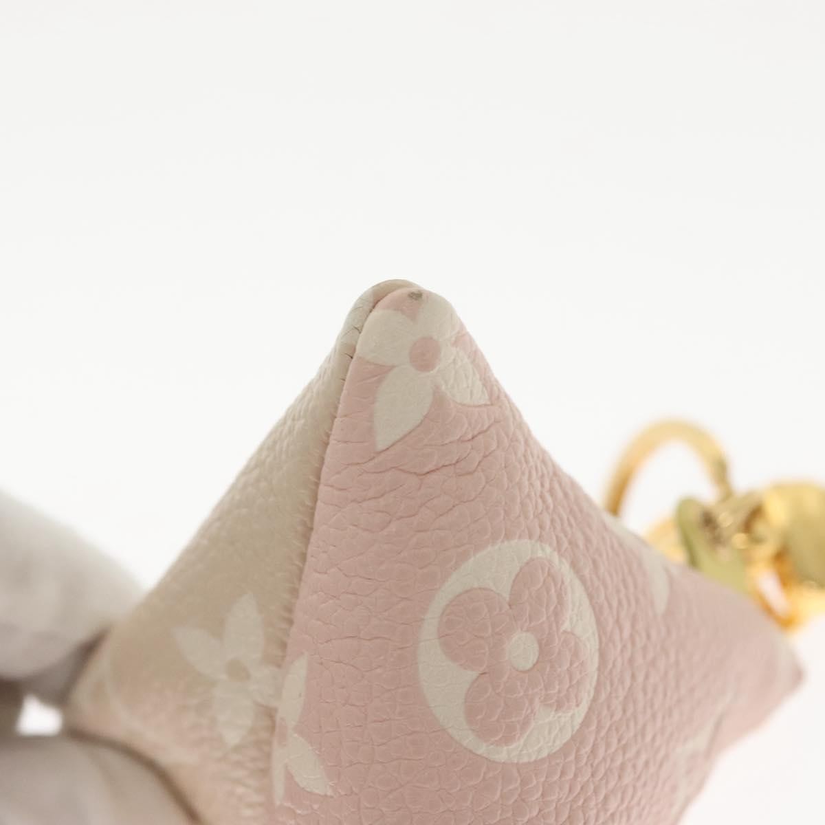 Louis Vuitton Berlingot Key Pouch Monogram Empreinte Leather, PINK, LEATHER, Charms and Keychains