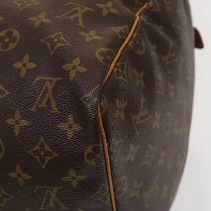 Louis Vuitton Keepall Bag Monogram Canvas, BROWN, CANVAS, Travel bag