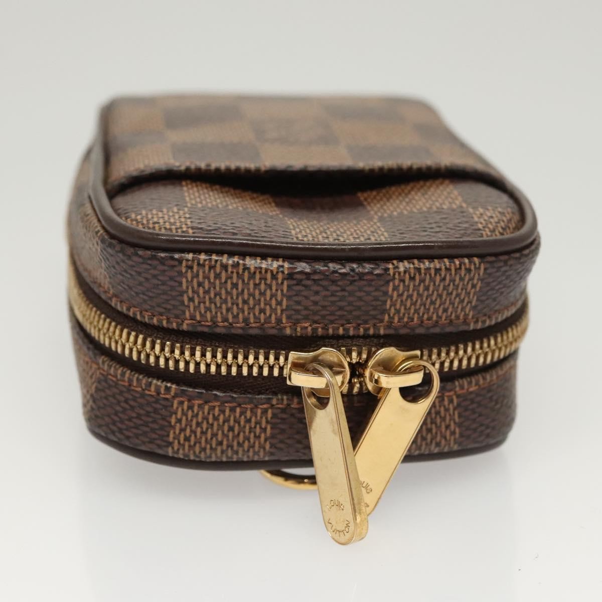 Louis Vuitton Etui Okapi Camera Case Damier, BROWN, CANVAS, Travel bag