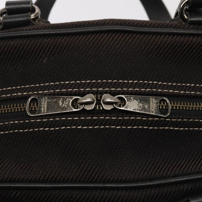 Burberry Nova Check Bowling Bag Canvas, BLACK, CANVAS, Travel bag