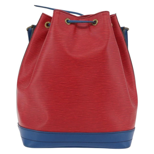 Louis Vuitton Bicolor Noe Handbag Epi Leather, Red, Leather, Shoulder Bag