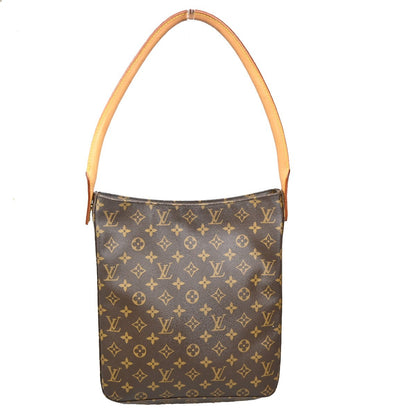 Louis Vuitton Looping Handbag Monogram Canvas, BROWN, CANVAS, Shoulder bag