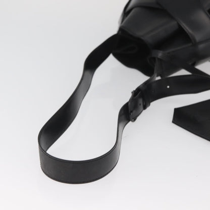 Louis Vuitton Vintage Sac d'Epaule Handbag Epi Leather, BLACK, LEATHER, Shoulder bag