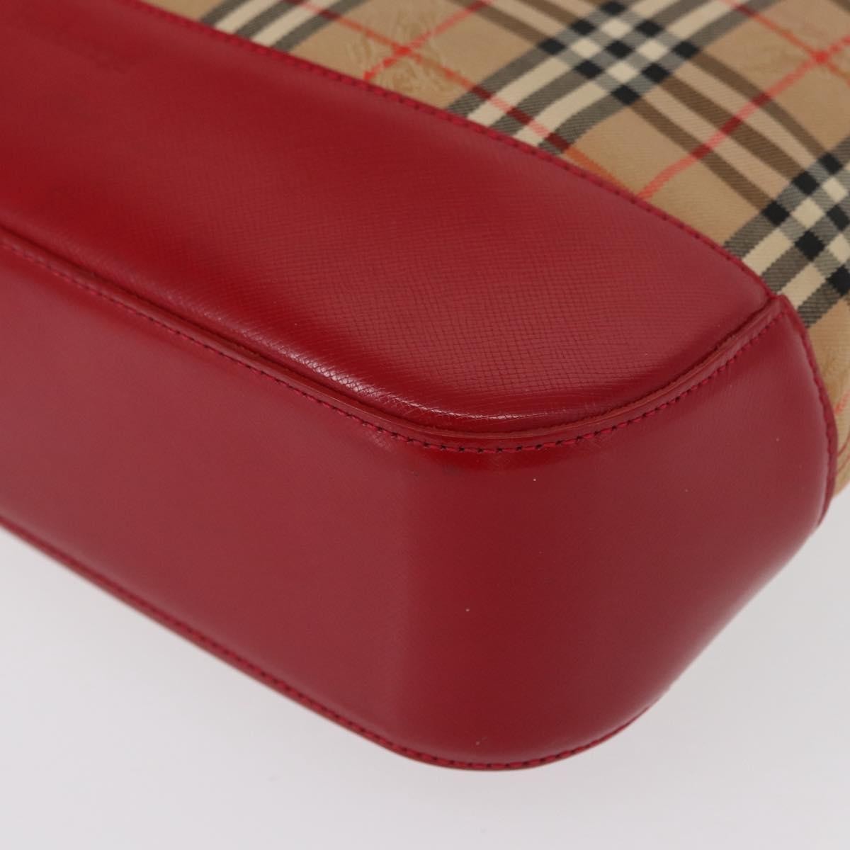 Burberry Nova Check Handbag Nova Check Canvas and leather, BEIGE, CANVAS, Handbag