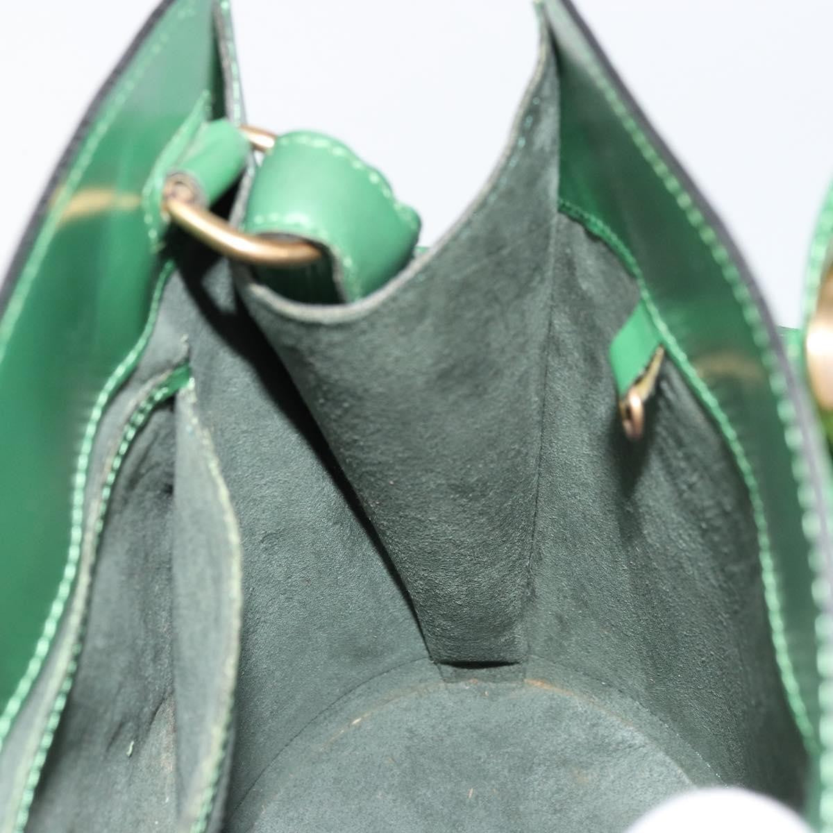 Louis Vuitton Cluny Shoulder Bag Epi Leather, Green, Leather, Shoulder Bag