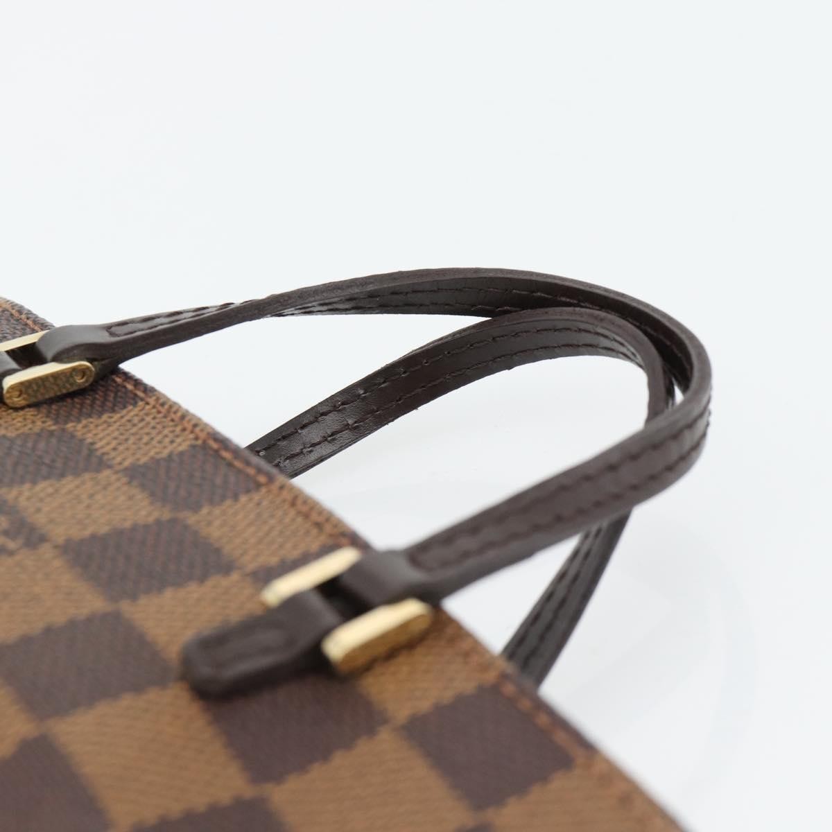 Louis Vuitton Manosque Pochette Damier, Brown, Canvas, Clutch