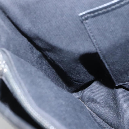 Celine Macadam Handbag Macadam with leather, BLACK, CANVAS, Handbag