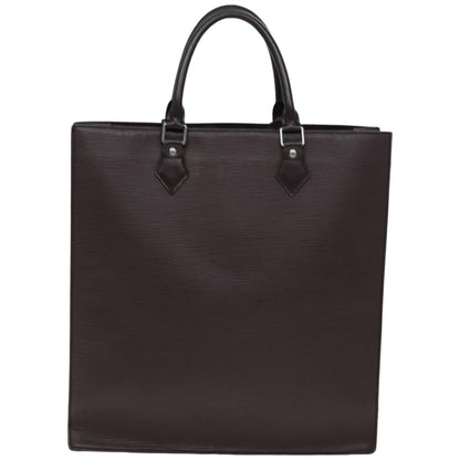 Louis Vuitton Sac Plat Bag Epi Leather, BROWN, LEATHER, Handbag