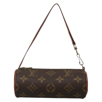 Louis Vuitton Papillon Pochette Monogram Canvas, BROWN, CANVAS, Handbag