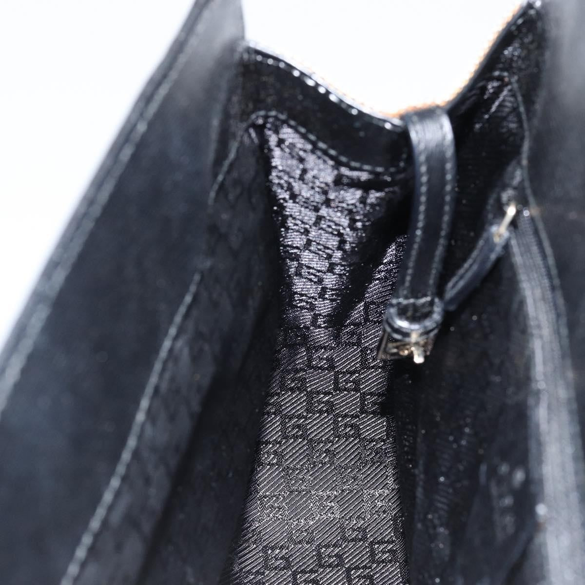 Gucci Vintage square G handbag Canvas, GRAY, CANVAS, Handbag