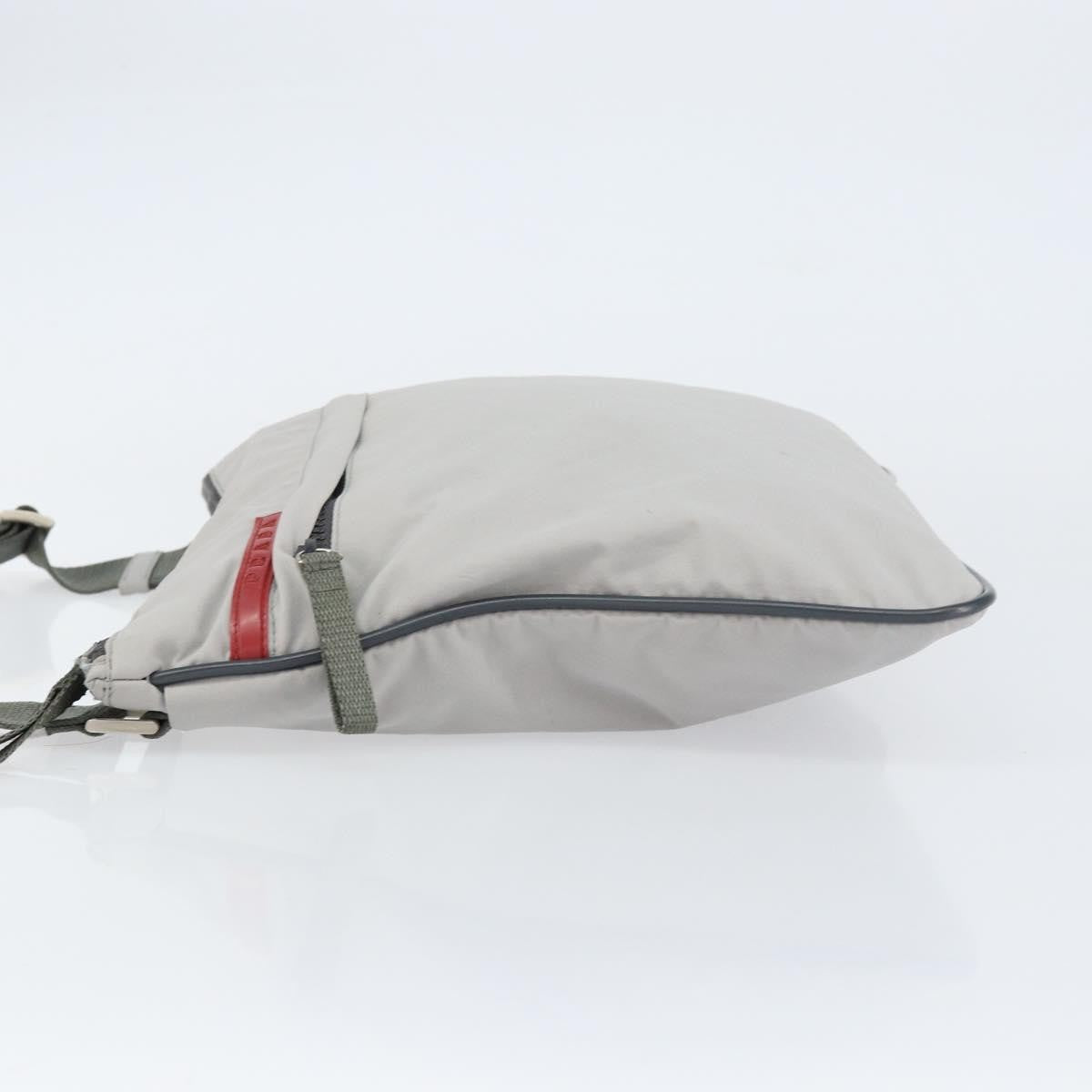 Prada Vintage Sport Shoulder bag Nylon, GRAY, NYLON, Shoulder bag