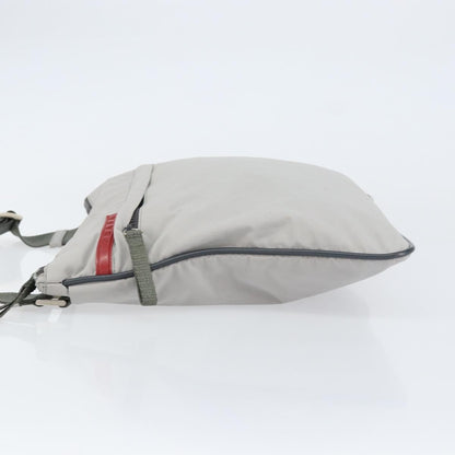 Prada Vintage Sport Shoulder bag Nylon, GRAY, NYLON, Shoulder bag
