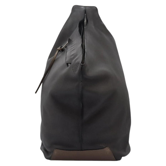 Loewe Anton Sling Bag Leather, Gray, Leather, Backpack