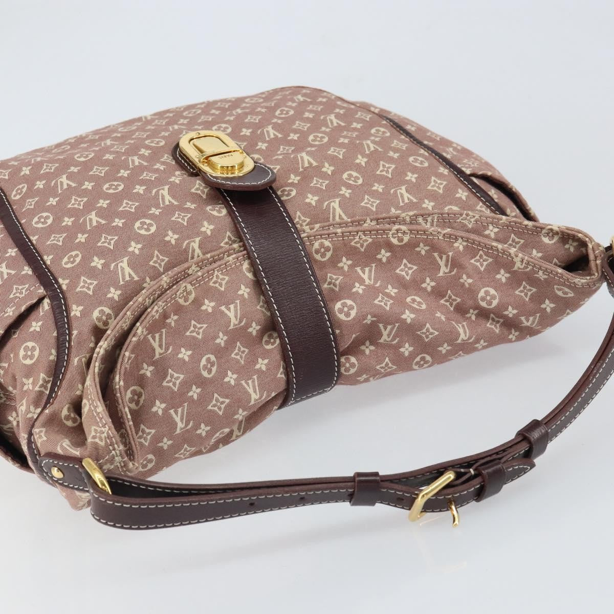 Louis Vuitton Romance Handbag Monogram Idylle, BROWN, CANVAS, Shoulder bag