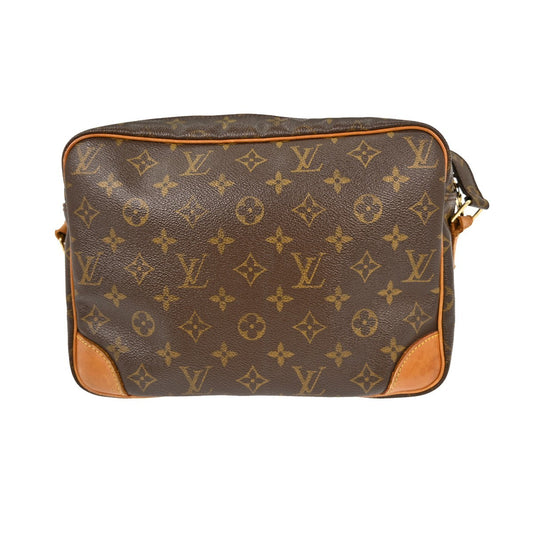Louis Vuitton Nil Messenger Bag Monogram Canvas, BROWN, CANVAS, Shoulder bag
