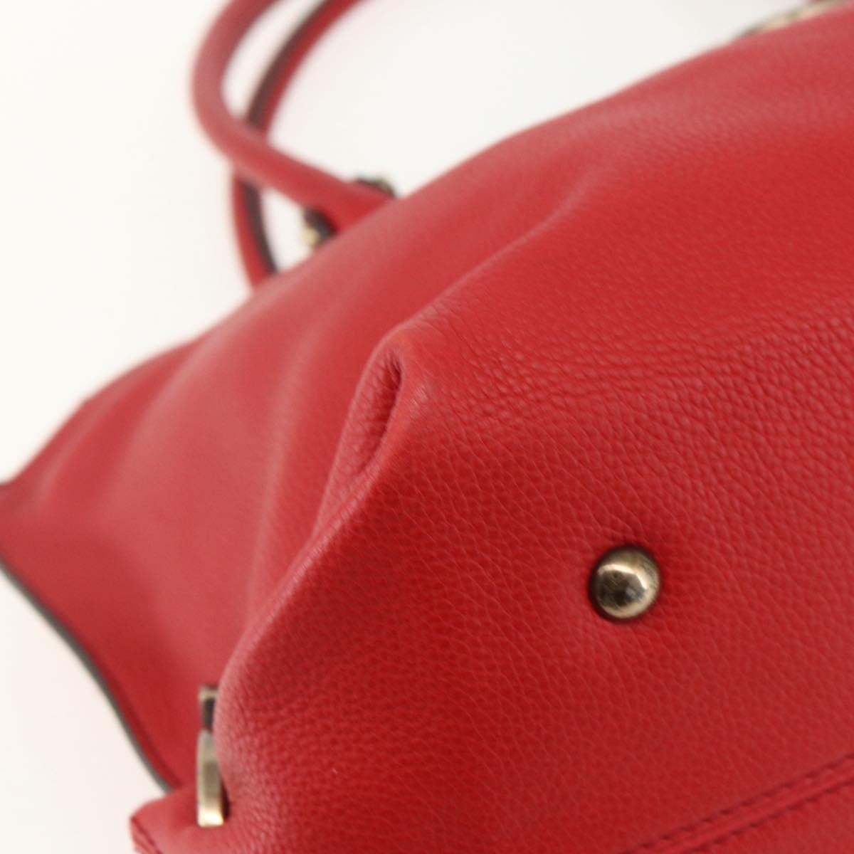 Salvatore Ferragamo Soft Sofia Tote Leather, RED, LEATHER, Tote bag