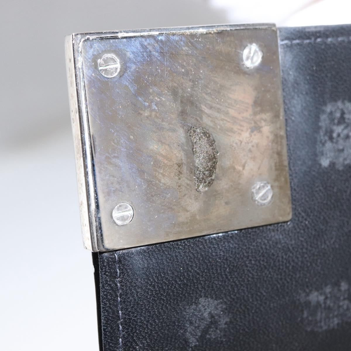 Chanel Chocolate Bar Chain Clutch Quilted Patent, BLACK, PATENT_LEATHER, Clutche & pouche