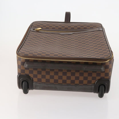Louis Vuitton Pegase Luggage Damier, Brown, Canvas, Travel Bag