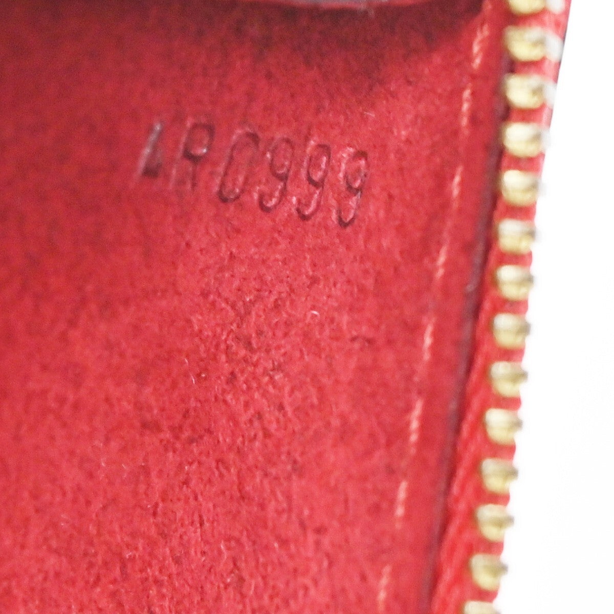 Louis Vuitton Pochette Accessoires Epi Leather, RED, LEATHER, Clutche & pouche