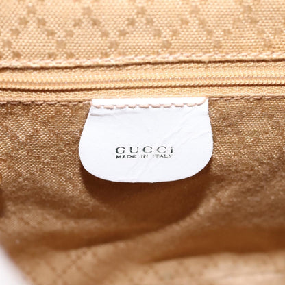 Gucci Vintage Bamboo Backpack Patent, BEIGE, PATENT_LEATHER, Backpack