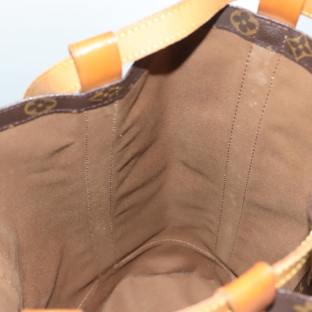 Louis Vuitton Randonnee Backpack Monogram Canvas, BROWN, CANVAS, Shoulder bag