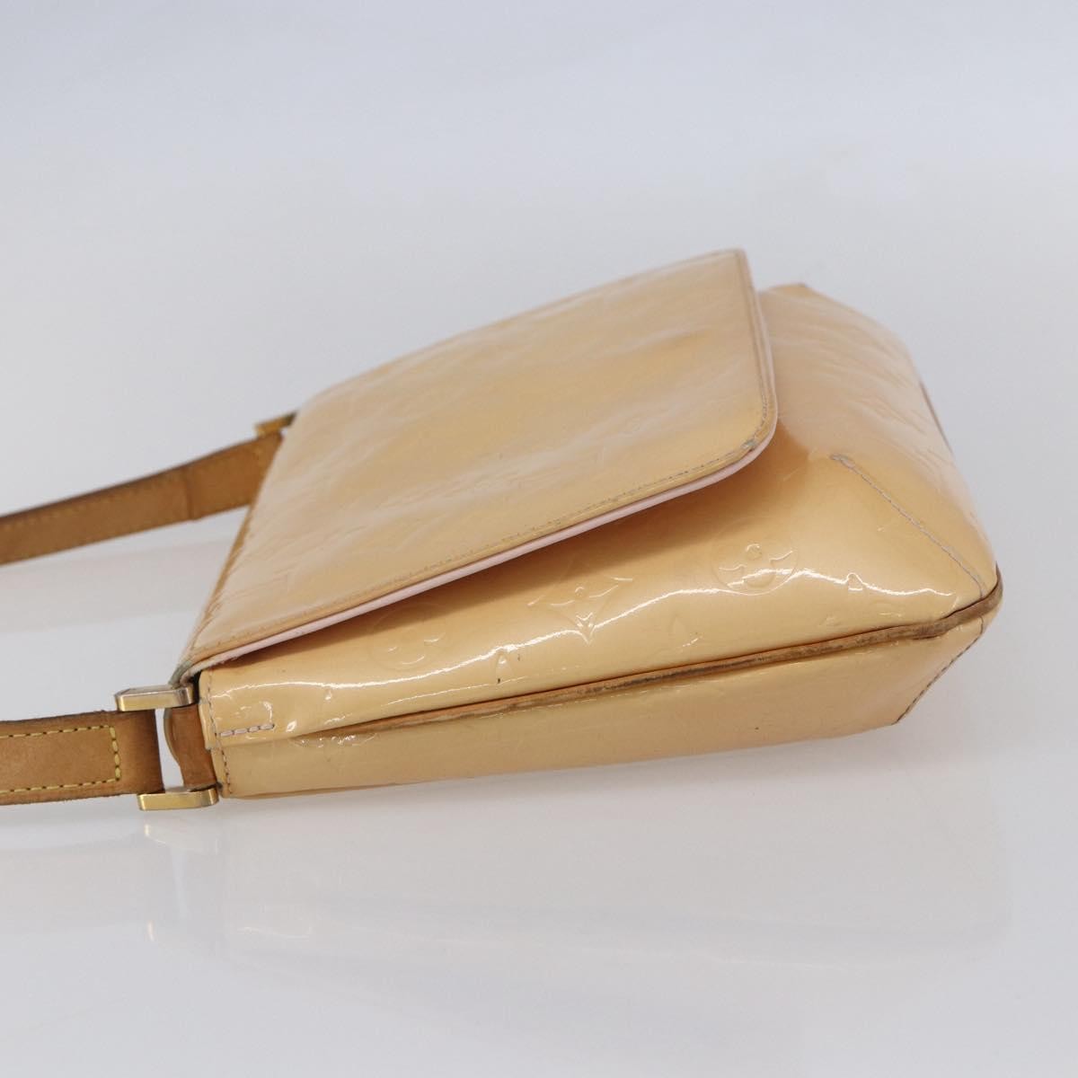Louis Vuitton Thompson Street Handbag Monogram Vernis, BEIGE, PATENT_LEATHER, Shoulder bag