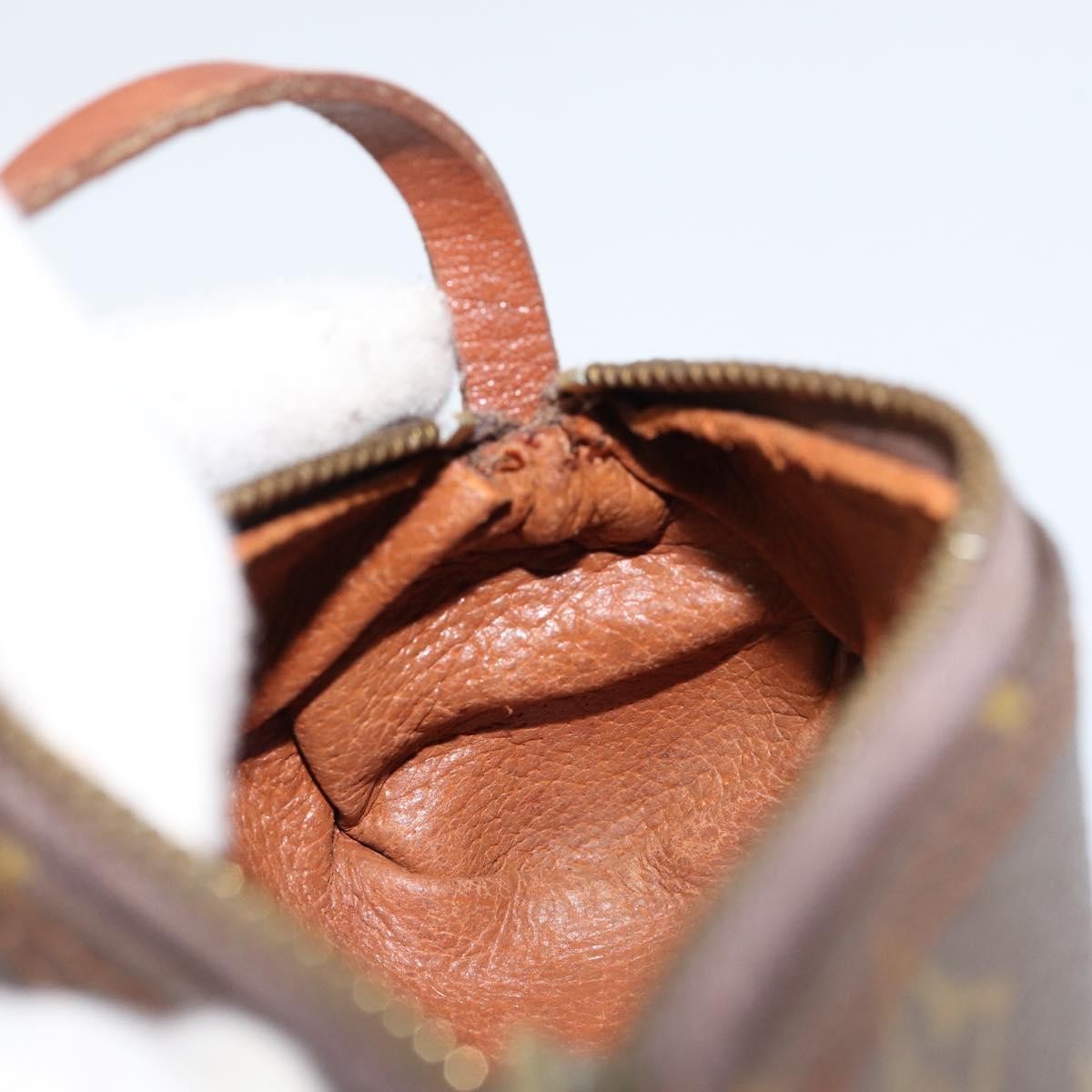 Louis Vuitton Papillon Pochette Monogram Canvas, BROWN, CANVAS, Clutche & pouche